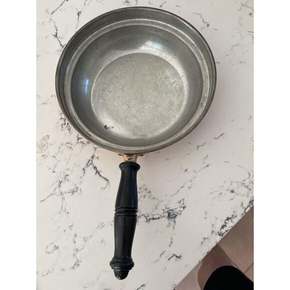 Vintage Charles R Ruegger Copper 3-pc Chafing Pot Warmer - Picture 7 of 12